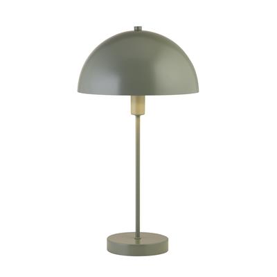 Mushroom Table Lamp - Green Metal
