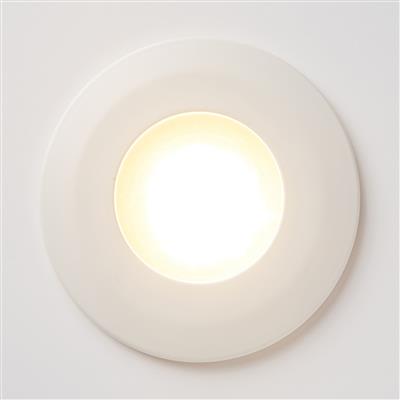 Burford Bathroom White Downlight, IP65, Fire Rated