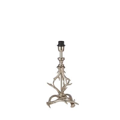 Lux & Belle BASE ONLY Antler Table Lamp - Silver Metal