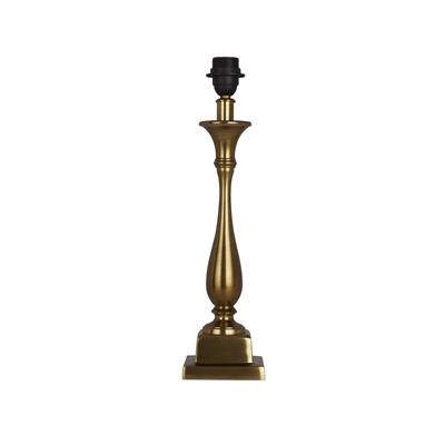 Lux & Belle BASE ONLY Candlestick Table Lamp - Antique Brass